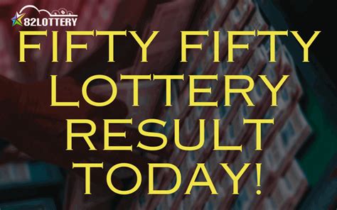 fifty fifty lottery|Iba pa.